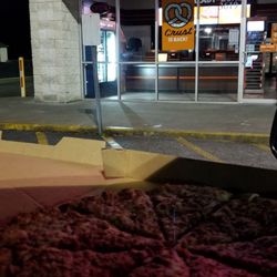 Unable to return this burned pizza