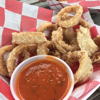 Dox - Another stand out! Really crispy, tender calamari! - New American Near Me - Island Park, New York