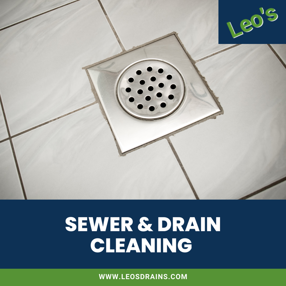 Slide of Leo's Sewer-Drain Plumbing