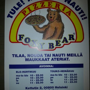 Foxy Bear - Pizza Near Me - Helsinki, 18