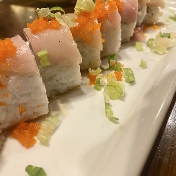 Crazy Rock'N Sushi - Gardena - Double Hamachi Roll - Seafood Near Me - Gardena, California Crazy Rock'N Sushi - Gardena - Double Hamachi Roll - Seafood Near Me - Gardena, California