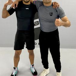 Hybrid Academy - Head instructor Rick, and I.