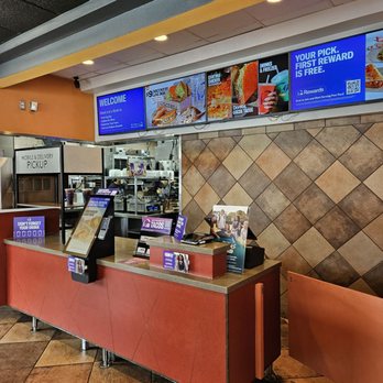Taco Bell - Inside of the place - Fast Food Near Me - Sherman Oaks, California