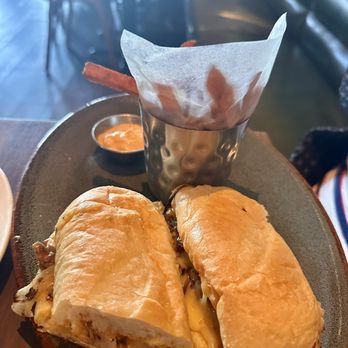 Eureka - Ribeye Philly Cheesesteak - American Near Me - Santa Clara, California Eureka - Ribeye Philly Cheesesteak - American Near Me - Santa Clara, California