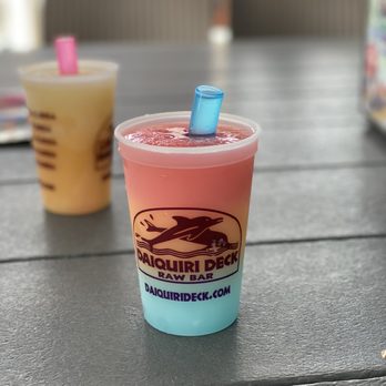 Daiquiri Deck - Daiquiris of course - Seafood Near Me - Bradenton Beach, Florida
