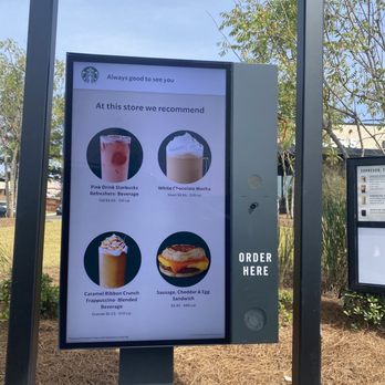 Starbucks - a sign with information about the different drinks available - Coffee & Tea Near Me - Trussville, Alabama Starbucks - a sign with information about the different drinks available - Coffee & Tea Near Me - Trussville, Alabama