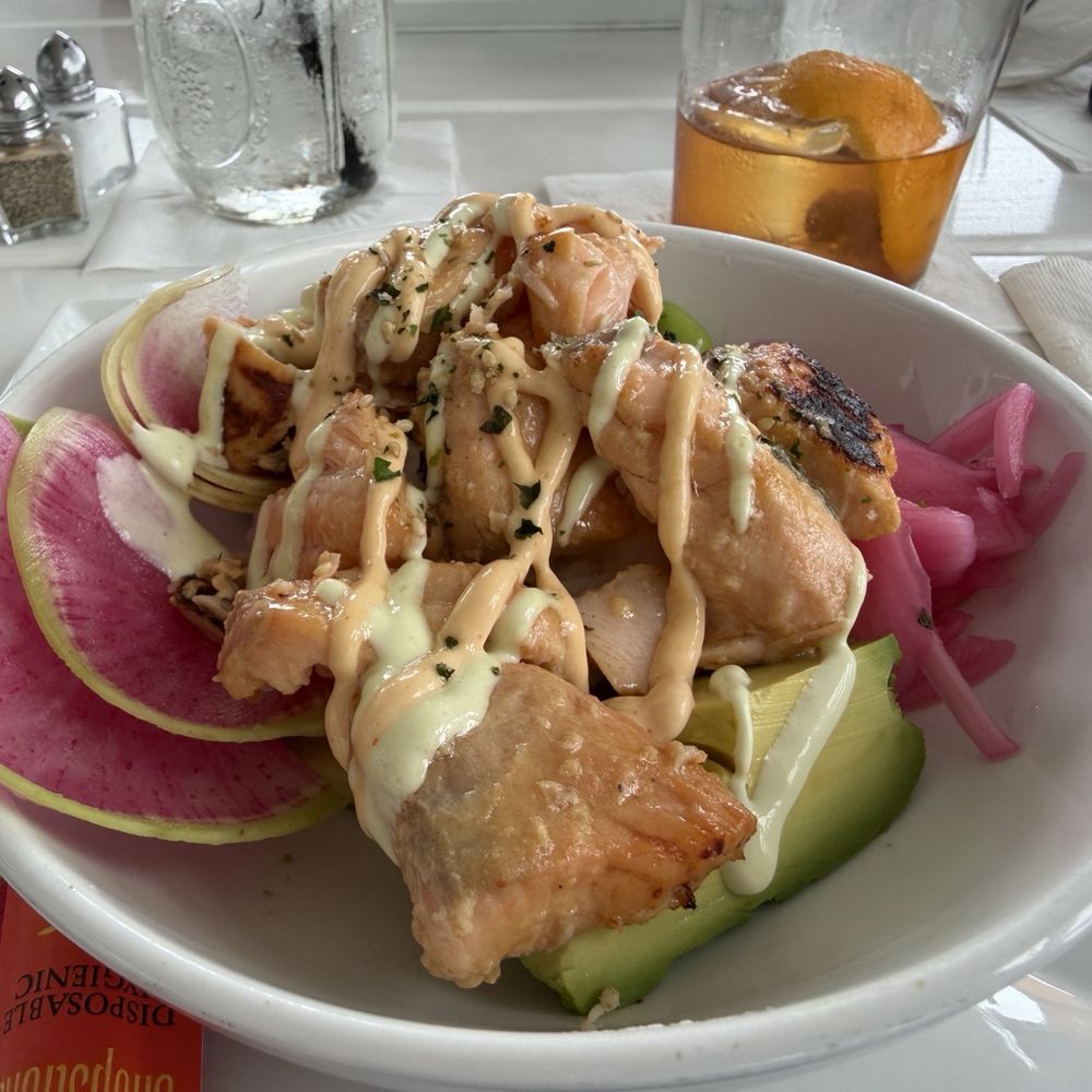 Red 36 - Salmon poke bowl - Seafood Near Me - Mystic, Connecticut Red 36 - Salmon poke bowl - Seafood Near Me - Mystic, Connecticut