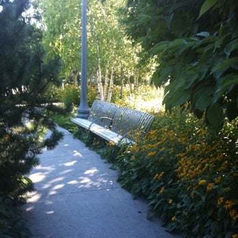 Toronto Music Garden - secluded sitting areas - Botanical Gardens Near Me - Toronto, Ontario