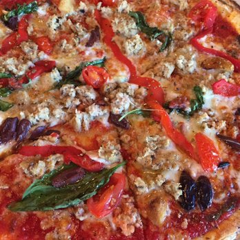 Blaze Pizza - Hubby's make your own creation - Pizza Near Me - Hawthorne, California