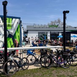Singlespeed Brewing - The massive patio