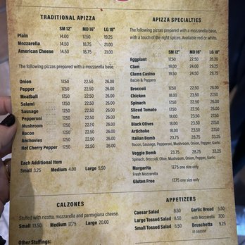 Modern Apizza - Menu - Pizza Near Me - New Haven, Connecticut Modern Apizza - Menu - Pizza Near Me - New Haven, Connecticut