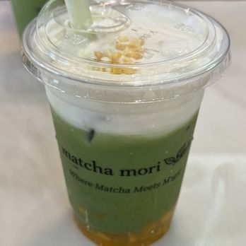 Matcha Mori - Fresh Mango Matcha Latte - Desserts Near Me - Mountain View, California