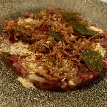 Campfire - Beef tartare - New American Near Me - Carlsbad, California Campfire - Beef tartare - New American Near Me - Carlsbad, California
