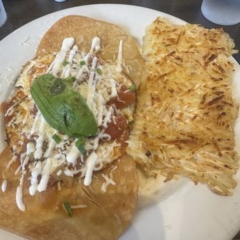 The Mimosa House - Huevos rancheros with hash browns - Breakfast & Brunch Near Me - Gold River, California