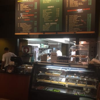 Mediterranean Kebab - Menu board - Turkish Near Me - Burlingame, California