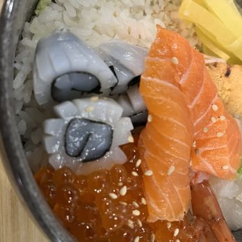 Maguro - See that ika roll up?! - Sushi Bars Near Me - Brookline, Massachusetts