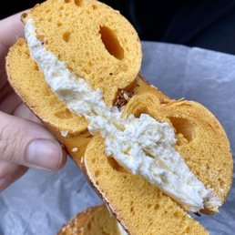 Egg Everything with Cream Cheese Egg Everything with Cream Cheese