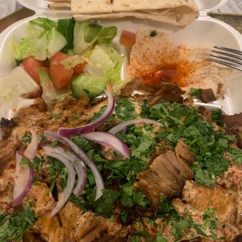 Shawarma House - Shawarma Combo Plate with lavash - Barbeque Near Me - Sunland, California Shawarma House - Shawarma Combo Plate with lavash - Barbeque Near Me - Sunland, California
