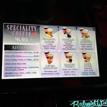 Requiem Coffee Tea and Fantasy - Menu as of February 2025 - Coffee & Tea Near Me - Anaheim, California