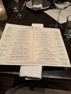 Menu photo 7 Seven Hills San Francisco, CA Menu photo 7 Seven Hills San Francisco, CA