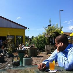 192 Brewing Company - A great place to relax in our giant beer garden on a sunny day.