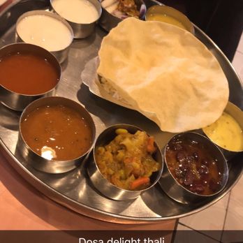 Dosa Delight - Dosa delight thali - Indian Near Me - Jackson Heights, New York Dosa Delight - Dosa delight thali - Indian Near Me - Jackson Heights, New York