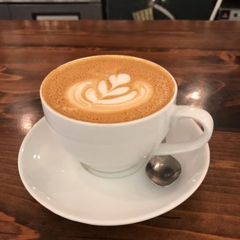 Café Pamenar - Latte. - Coffee & Tea Near Me - Toronto, Ontario
