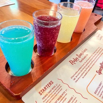 Ruby Sunshine Charlotte Southend - Mimosa Flight | Instagram @restaurant_aholic - Breakfast & Brunch Near Me - Charlotte, North Carolina Ruby Sunshine Charlotte Southend - Mimosa Flight | Instagram @restaurant_aholic - Breakfast & Brunch Near Me - Charlotte, North Carolina