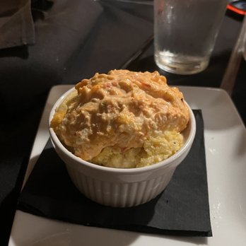 The Grand on Main - Pimento cheese grits - Bowling Near Me - Columbia, South Carolina The Grand on Main - Pimento cheese grits - Bowling Near Me - Columbia, South Carolina