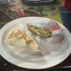 El Charro Bar & Restaurant - Chicken Super Burrito: smaller than I expected for a super.