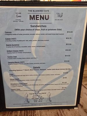 Menu photo 3 Bluebird Cafe Glenwood Springs, CO Menu photo 3 Bluebird Cafe Glenwood Springs, CO