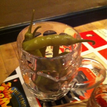 Friends of Ham - Chillis in a beer glass. - Bars Near Me - Leeds, XWY
