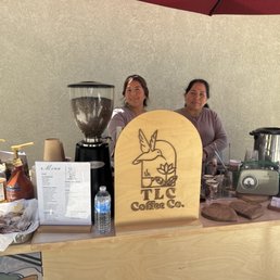 Coffee cart in Newberry Park Coffee cart in Newberry Park