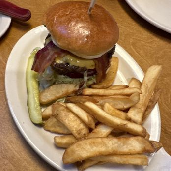 Texas Roadhouse - Bacon, avocado cheeseburger with fries - Steakhouses Near Me - Menifee, California