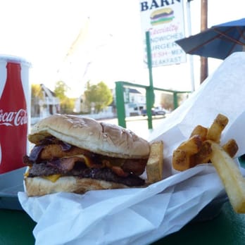 Burger Barn - BBQ Bacon Burger and Fries. - Burgers Near Me - Bridgeport, California