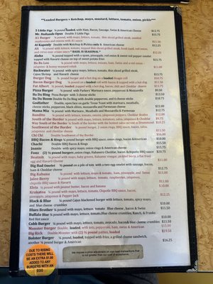 Menu photo 1 Parker's Restaurant Drummond, MT Menu photo 1 Parker's Restaurant Drummond, MT