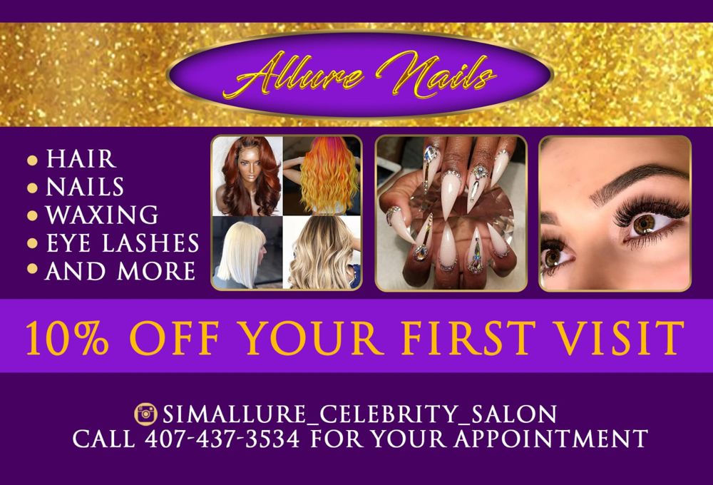 ALLURE NAILS 1217 West Main St, Wildwood, FL Yelp