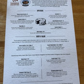 Twin Owls Steakhouse - Menu 1 - Steakhouses Near Me - Estes Park, Colorado Twin Owls Steakhouse - Menu 1 - Steakhouses Near Me - Estes Park, Colorado