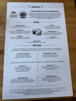 Menu photo 4 Twin Owls Steakhouse Estes Park, CO Menu photo 4 Twin Owls Steakhouse Estes Park, CO