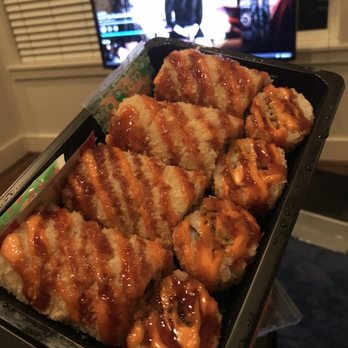 Ten Sushi #35 - Salmon Katsu Roll ($9.99) - Sushi Bars Near Me - Seattle, Washington