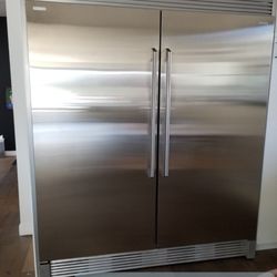 Electrolux freezer unit and Electrolux refridgerator unit door and door gasket replacement