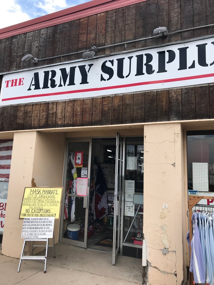 ARMY SURPLUS OUTLET 3510 S Broadway, Englewood, Colorado Military Surplus Phone Number Yelp