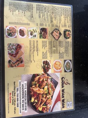 Menu photo 2 China Wan Wan Henderson, NV Menu photo 2 China Wan Wan Henderson, NV