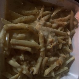 Queso fries