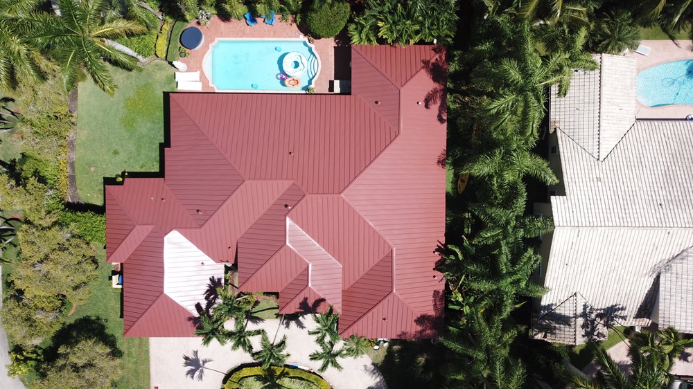 Slide of Coral Gables Metal Roof