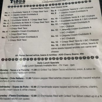 Tito's Mexican Restaurant - Lunch specials - Mexican Near Me - San Antonio, Texas Tito's Mexican Restaurant - Lunch specials - Mexican Near Me - San Antonio, Texas