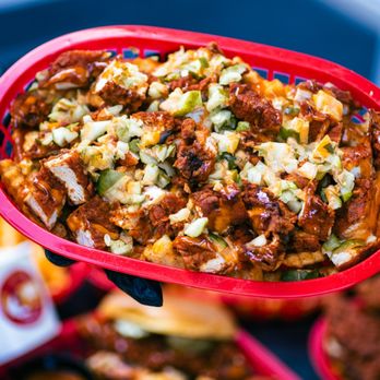 Hot Birds @ Marble City Market - loaded fries - Pop-Up Restaurants Near Me - Knoxville, Tennessee Hot Birds @ Marble City Market - loaded fries - Pop-Up Restaurants Near Me - Knoxville, Tennessee