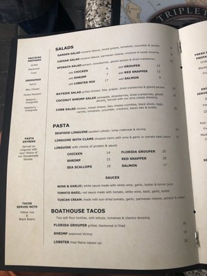 Menu photo 5 Tripletail Seafood & Spirits Sarasota, FL Menu photo 5 Tripletail Seafood & Spirits Sarasota, FL