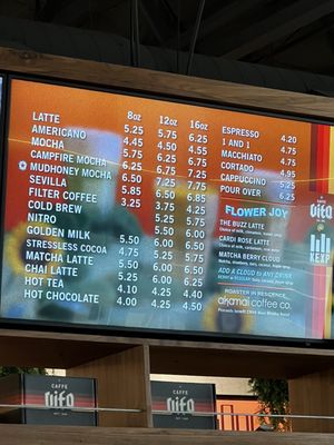 Menu photo 4 Caffe Vita at KEXP Seattle, WA