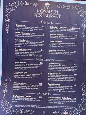Menu photo 7 Monarch Restaurant Omaha, NE Menu photo 7 Monarch Restaurant Omaha, NE